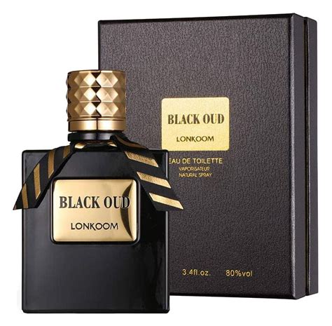 perfume black oud lonkoom.